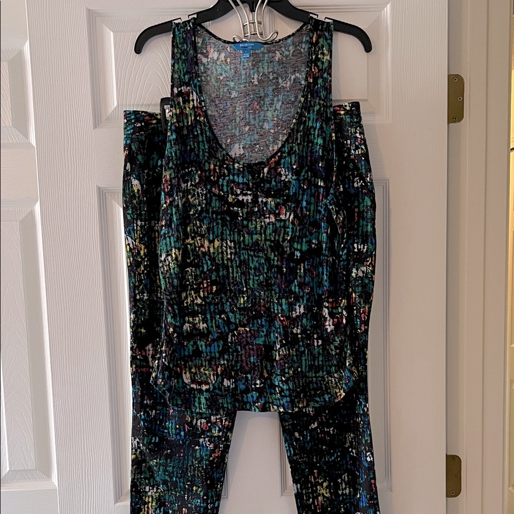 Derek Lam Abstract Multicolor Pant Set!